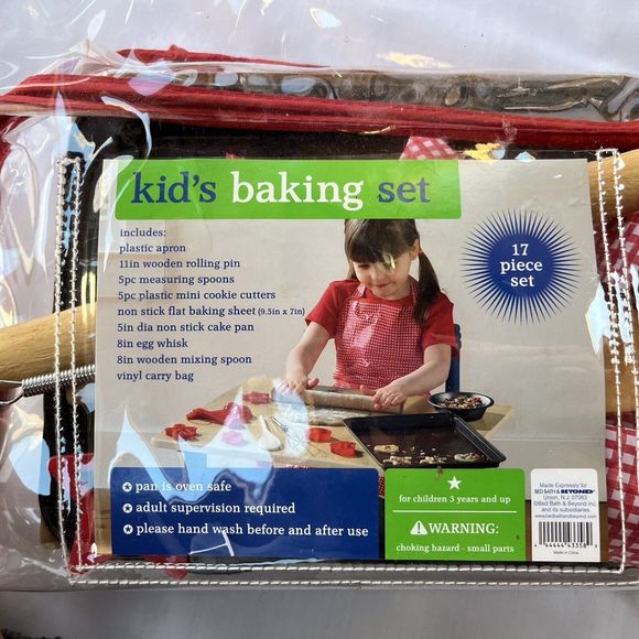 Kids Baking Set, Future Grill Master Apron & Chef’s Hat Cooking BBQ Children’s - Picture 14 of 14